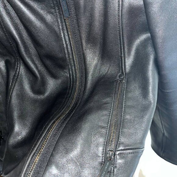 Michael Kors leather jacket - Picture 7 of 8